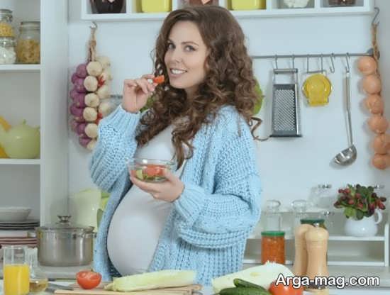 تاثیر خوردن شام در حاملگی
