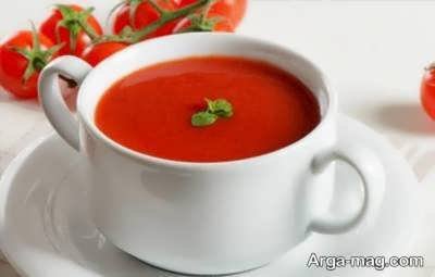 آموزش شیوه ی تهیه سوپ گوجه