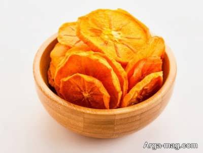 بررسی خاصیت های مختلف پرتقال خشک