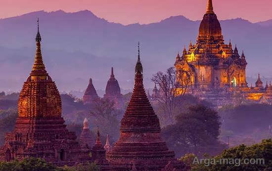 <strong>جاذبه</strong> های توریستی زیبای میانمار