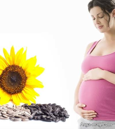 مصرف تخمه در دوران بارداری