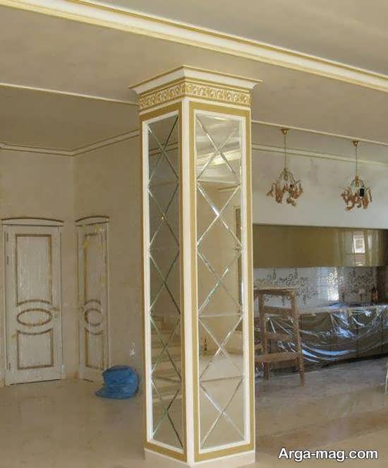 زیباسازی و طراحی دیوارهای مختلف منزل با استفاده از آینه کاری