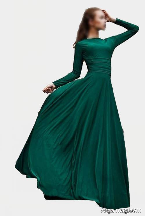 لباس آستین دار برای مهمانی رسمی 