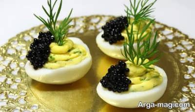آشنایی با طرز تهیه غذا با خاویار
