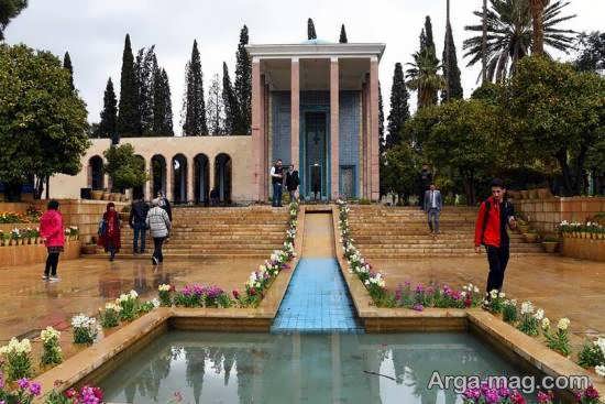 سعدیه یکی از مکان های دیدنی شیراز