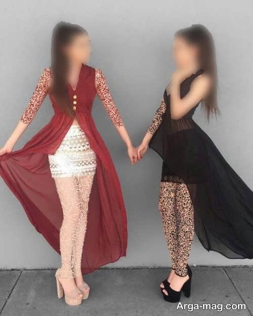 ست لباس زیبا برای دو خواهر 