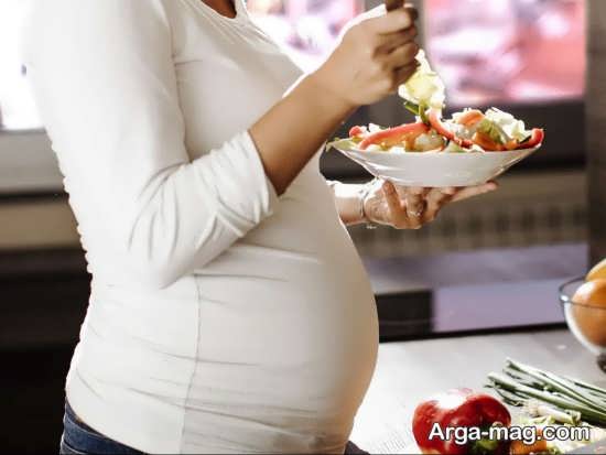 مقدار کالری مناسب و موردنیاز در بارداری