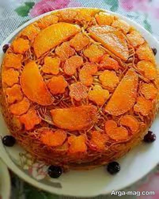 طرح هایی فوق العاده از تزیینات ته دیگ سیب زمینی