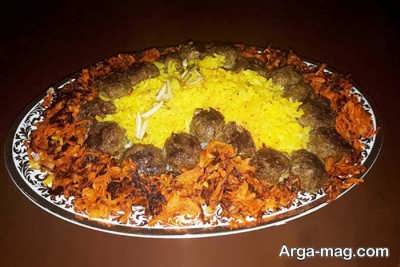 هویج پلو شیرازی 