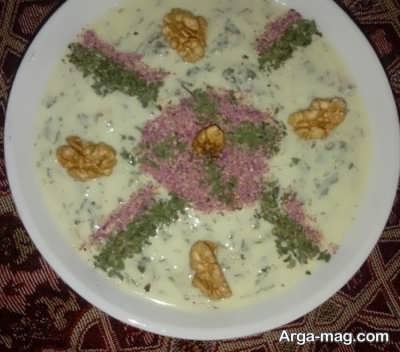 پیش غذای شیرازی با کدو 