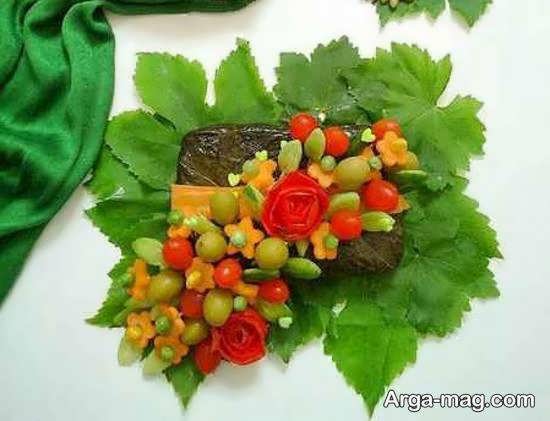  تزیینات دلمه برگ مو برای خوش سلیقه ها