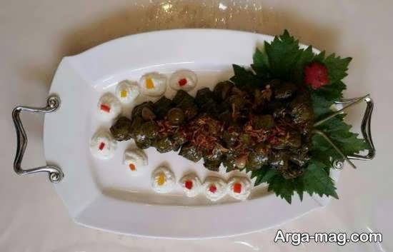 انواع ایده های شیک دیزاین دلمه برگ مو