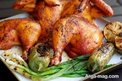 طرز تهیه خوراک ران مرغ