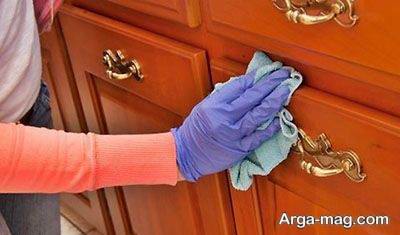خمیر دندان از بین برنده چربی های مهم روی کابینت ها 