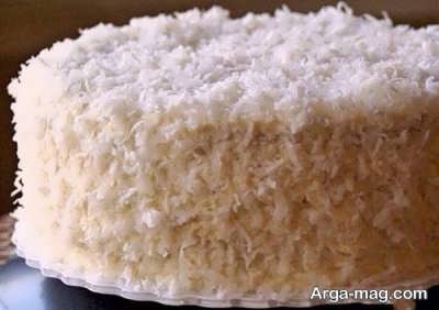 طرز تهیه کیک نارگیلی خیس خوش طعم