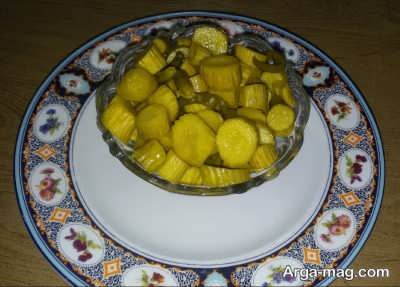 دستور تهیه ترشی خیار چنبر