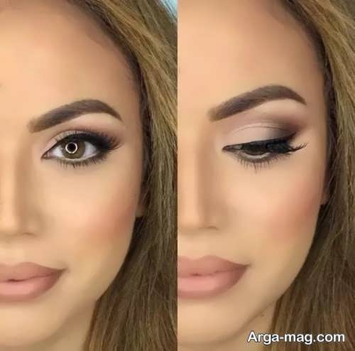 میکاپ مات زنانه شیک برای مهمانی