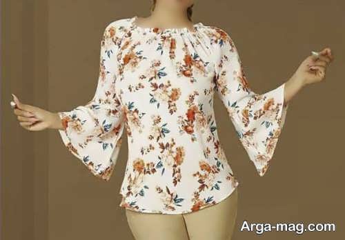 شومیز طرح دار زنانه 
