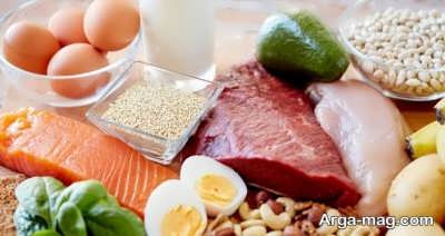 لیست غذا های منبع پروتئین
