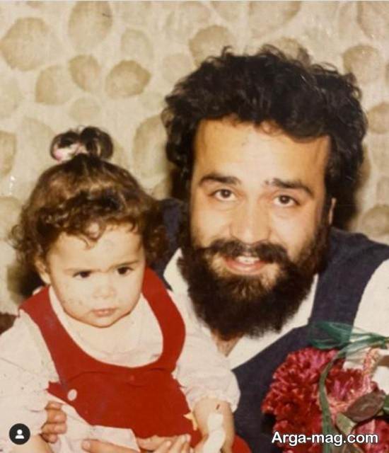 پست ملیکا شریفی نیا در روز تولد پدرش