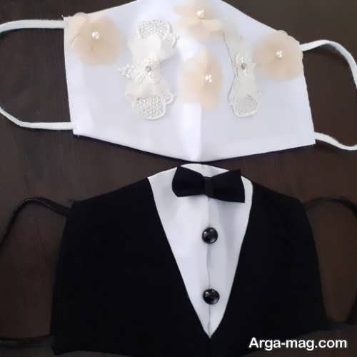 مدل ماسک شیک برای عروس و داماد 