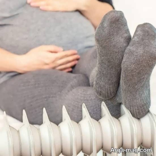 بررسی دلیل لرز و سرما در بارداری