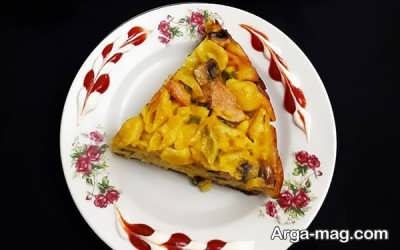 طرز تهیه کوکو پاستا خوشمزه