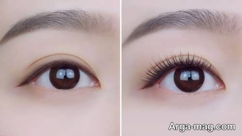 مدل آرایش چشم کره ای با جدیدترین متدها