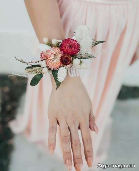 نمونه هایی تو دل برو از دستبند گل عروس