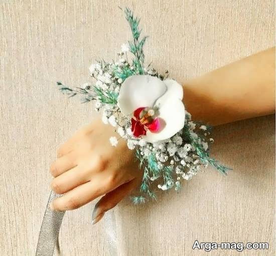 الگوهای شیک و تو دل بروی دستبند گل عروس