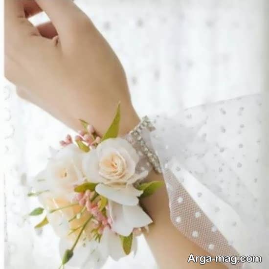 مدل مچبند زیبای گل عروس