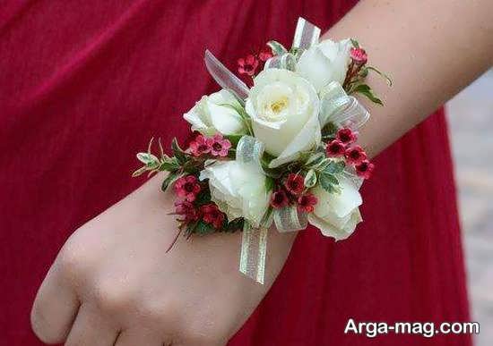 انواع نمونه های تو دل بروی دستبند گل عروس