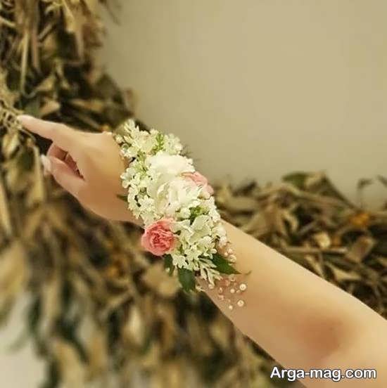 تصاویر زیبایی از مدل دستبند گل عروس