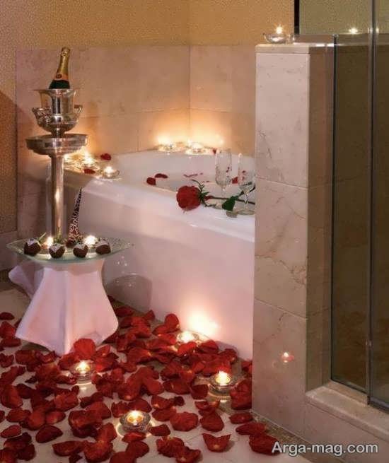 تزیین وان حمام با استفاده از ایده های شیک و منحصر به فرد