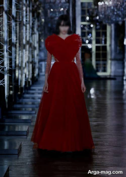 لباس شب قرمز 2022 