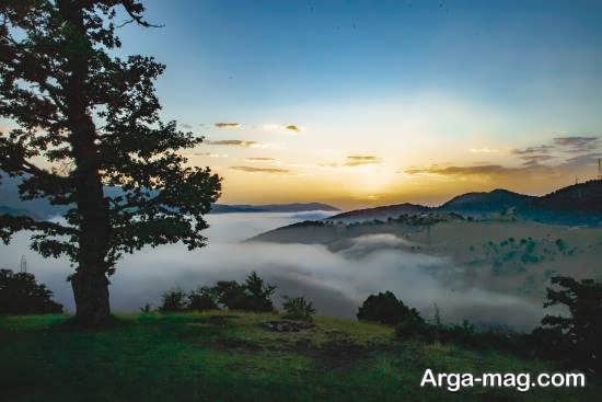 مقاصد سفر پاییزی مانند جزایر، جنگل، دریاچه و ....