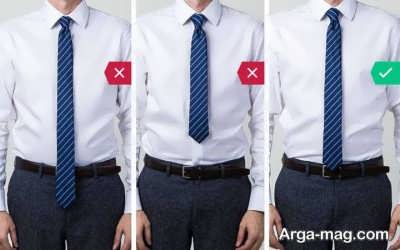 انتخاب اندازه کراوات 