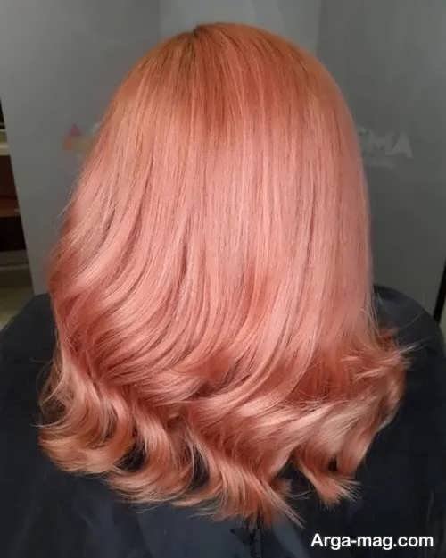 رنگ موی رزگلد 2022 برای خانم های جذاب 