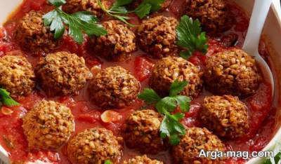 اموزش طرز تهیه کوفته قارچ