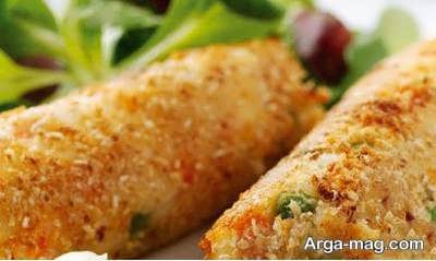 طرز پخت کراکت سبزیجات یکی از کراکت های فوق العاده