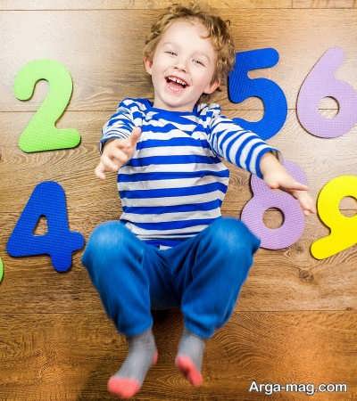 یاد دادن اصول شمردن اعداد به کودک
