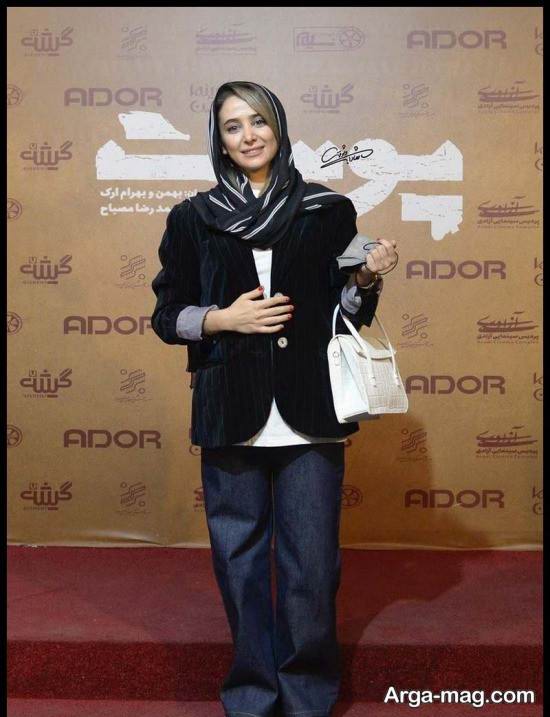 عکس های الناز حبیبی در اکران خصوصی  فیلم "پوست"