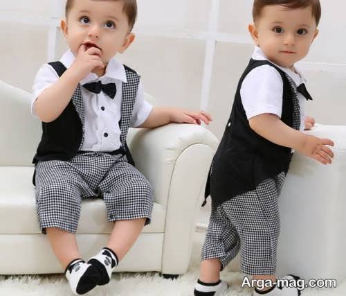 مدل لباس نوزاد پسر مجلسی در سال 2022 
