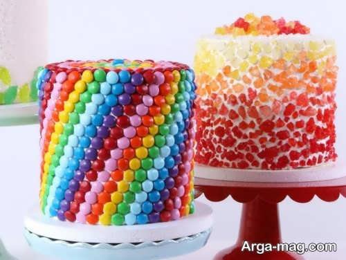 تزیین آسان کیک تولد خانگی 