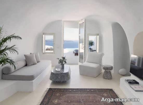 طراحی منزل به سبک خوش سلیقه ها یونانی