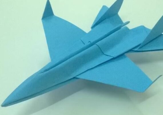 ساخت اوریگامی هواپیما