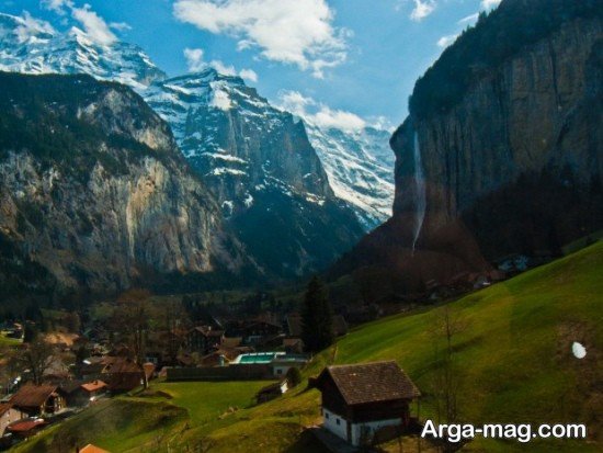 تصویر تماشایی طبیعت سوئیس