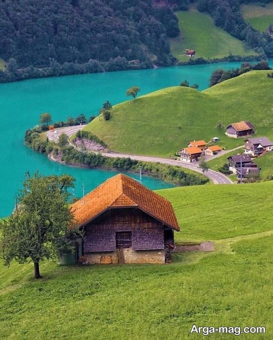 عکس طبیعت سوئیس بسیار جالب