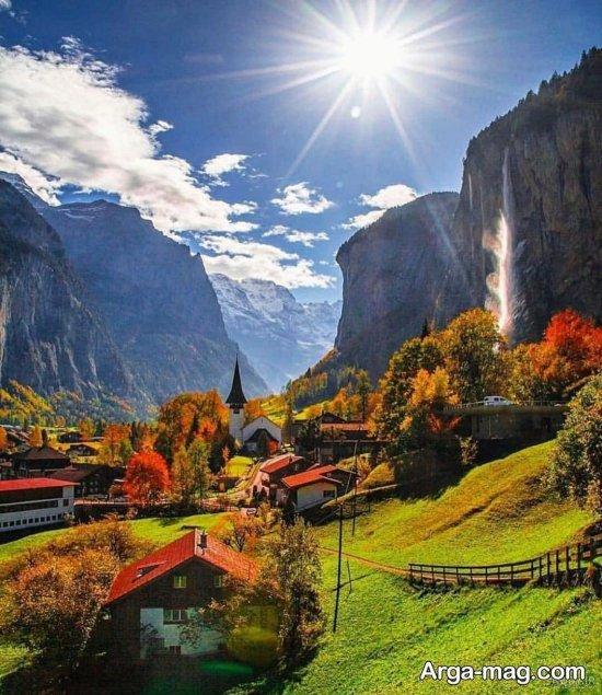 نمونه تصویر باحال طبیعت سوئیس