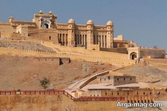 قلعه آمبر هند سازه باستانی با معماری ترکیبی هندی و مغولی